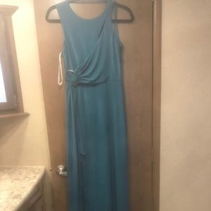 Halston Heritage floor length dress